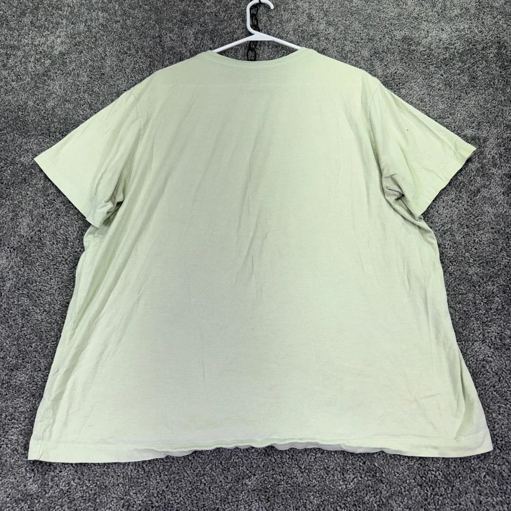 Jordan Shirt Mens XL Green Jumpman Globe Hands Graphic Tee Nike Basketball